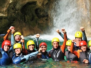 Nivel Iniciación Barranquismo Rio Verde Otivar