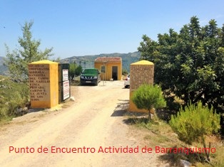 Punto de encuentro Barranquismo Rio Verde