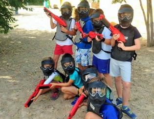 paintball para cumpleanos y fiestas familiares en granada