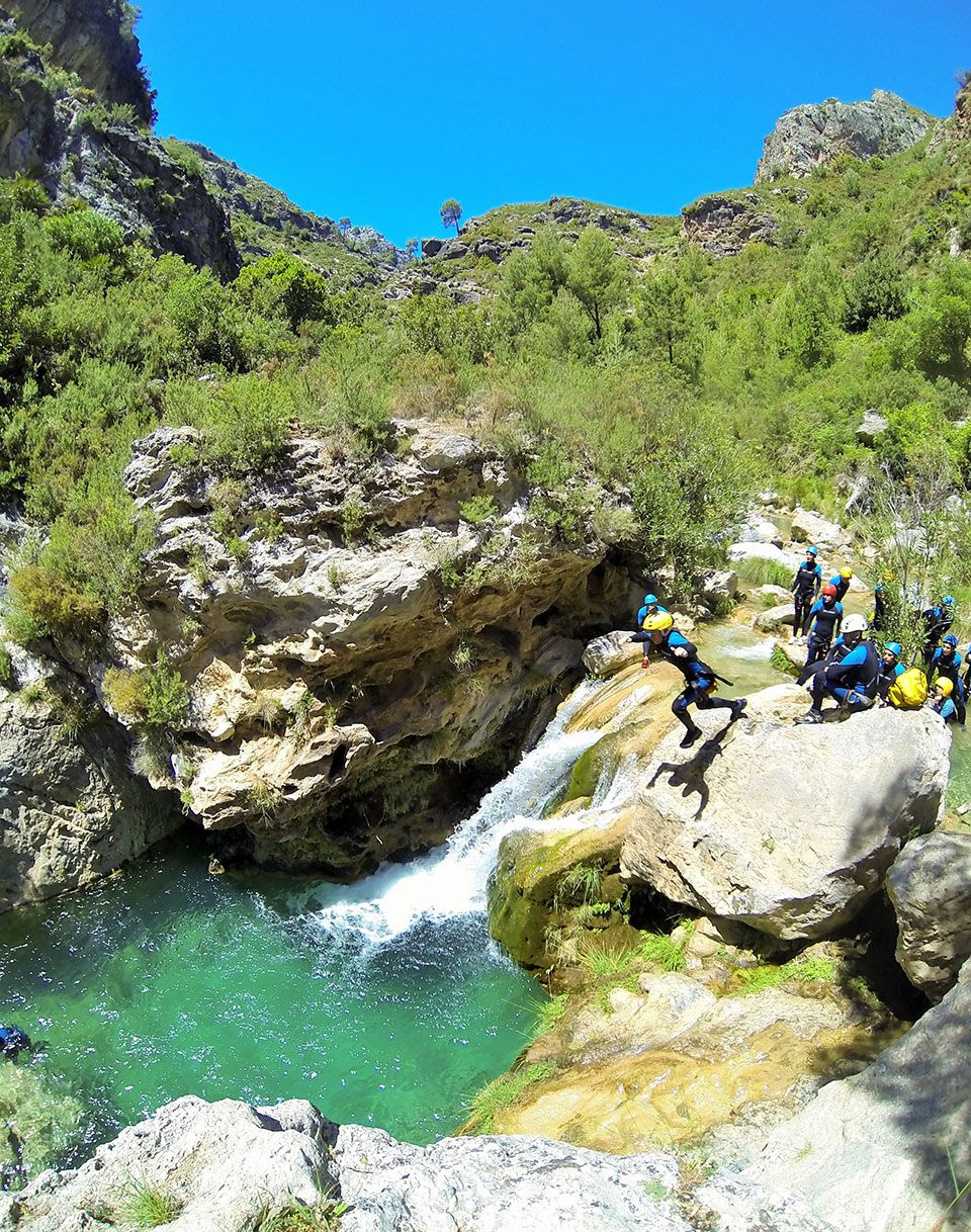 Niveles Barranquismo Rio Verde, Granada